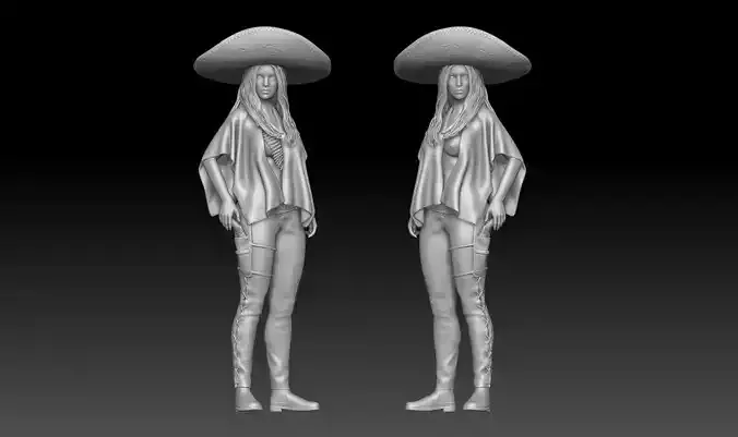 la catrina 3 and 4 2025 3D print model
