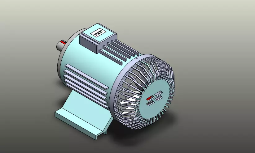 Motor 3D model_0