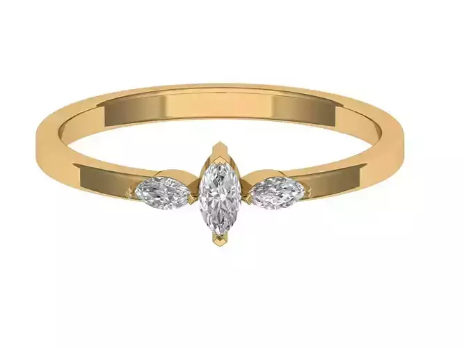 Solitaire ring