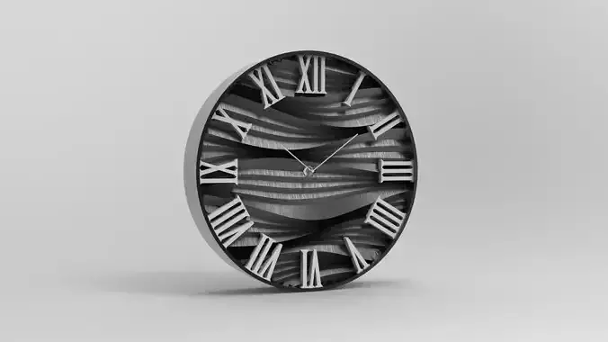 20 cm wall clock Tornado model