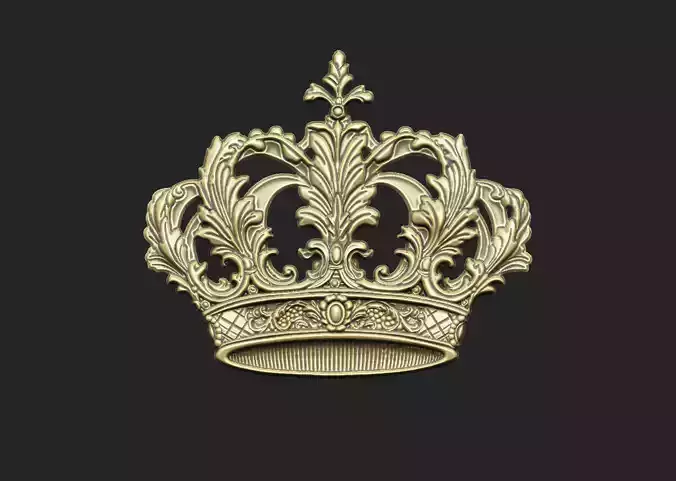 Crown pattern monarchy lord classical gothic baroque catholic  