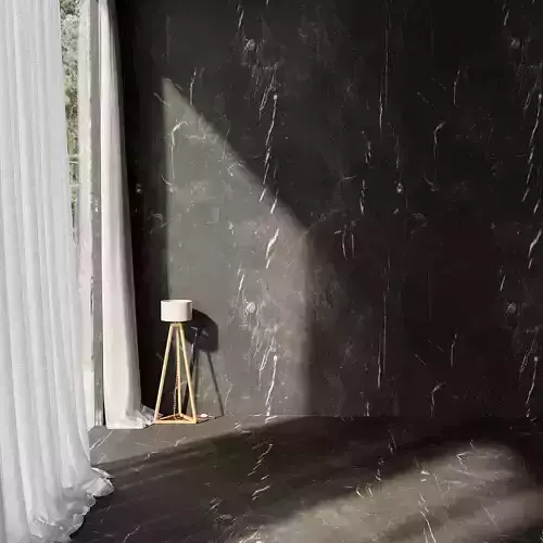 Seamless Black Marble Texture 