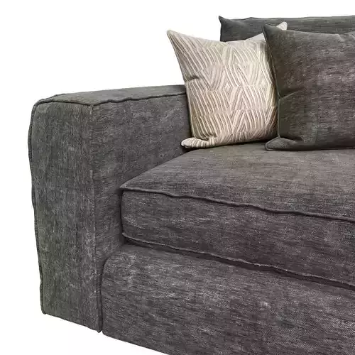 Sofa Key West Low-poly 3D model