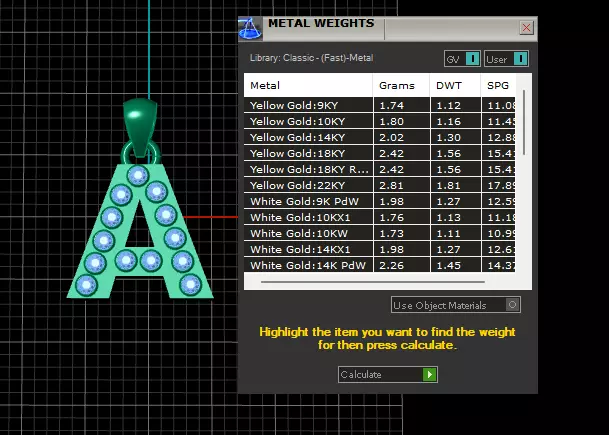 A ALPAHBETS PENDANT 3d printable model  3D print model_7