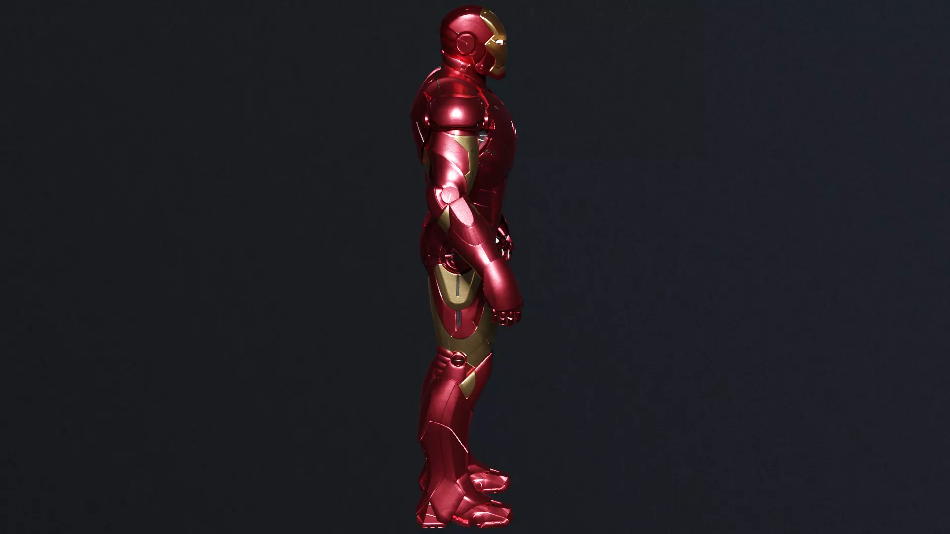 Ironman mark III 3D model_2