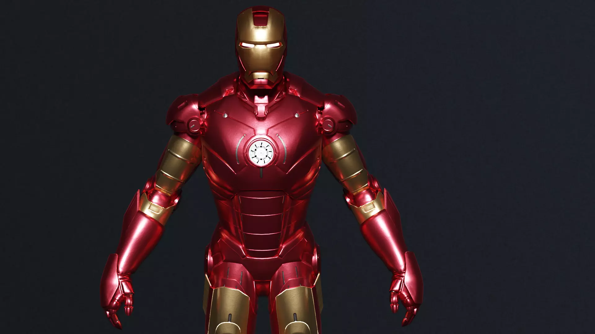 Ironman mark III 3D model_1