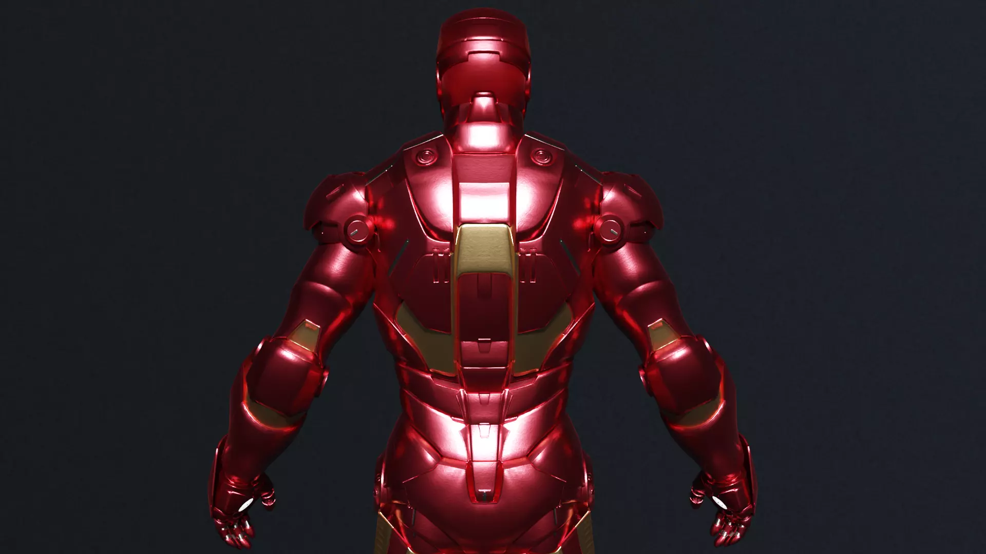 Ironman mark III 3D model_5