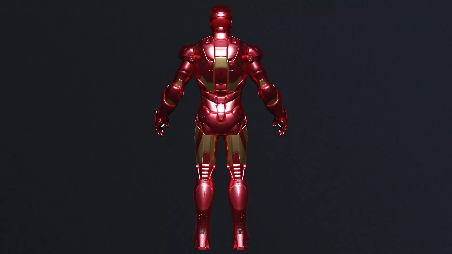 Ironman mark III 3D model_4