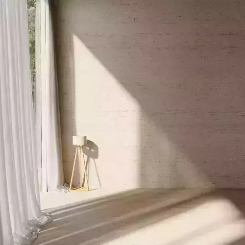 Realistic Beige Travertine PBR Texture 