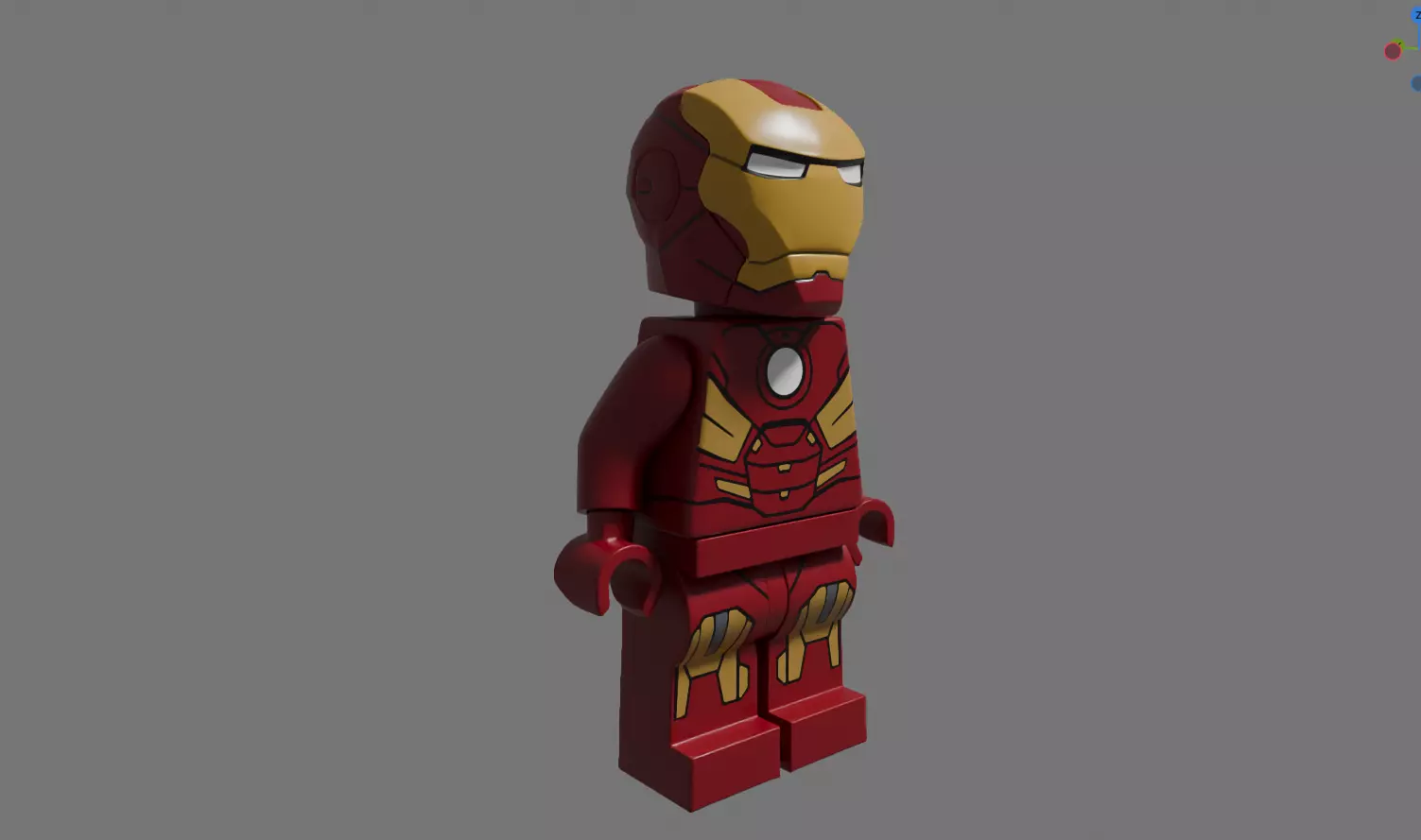 Lego - IronMan - Avengers 3D print model_3