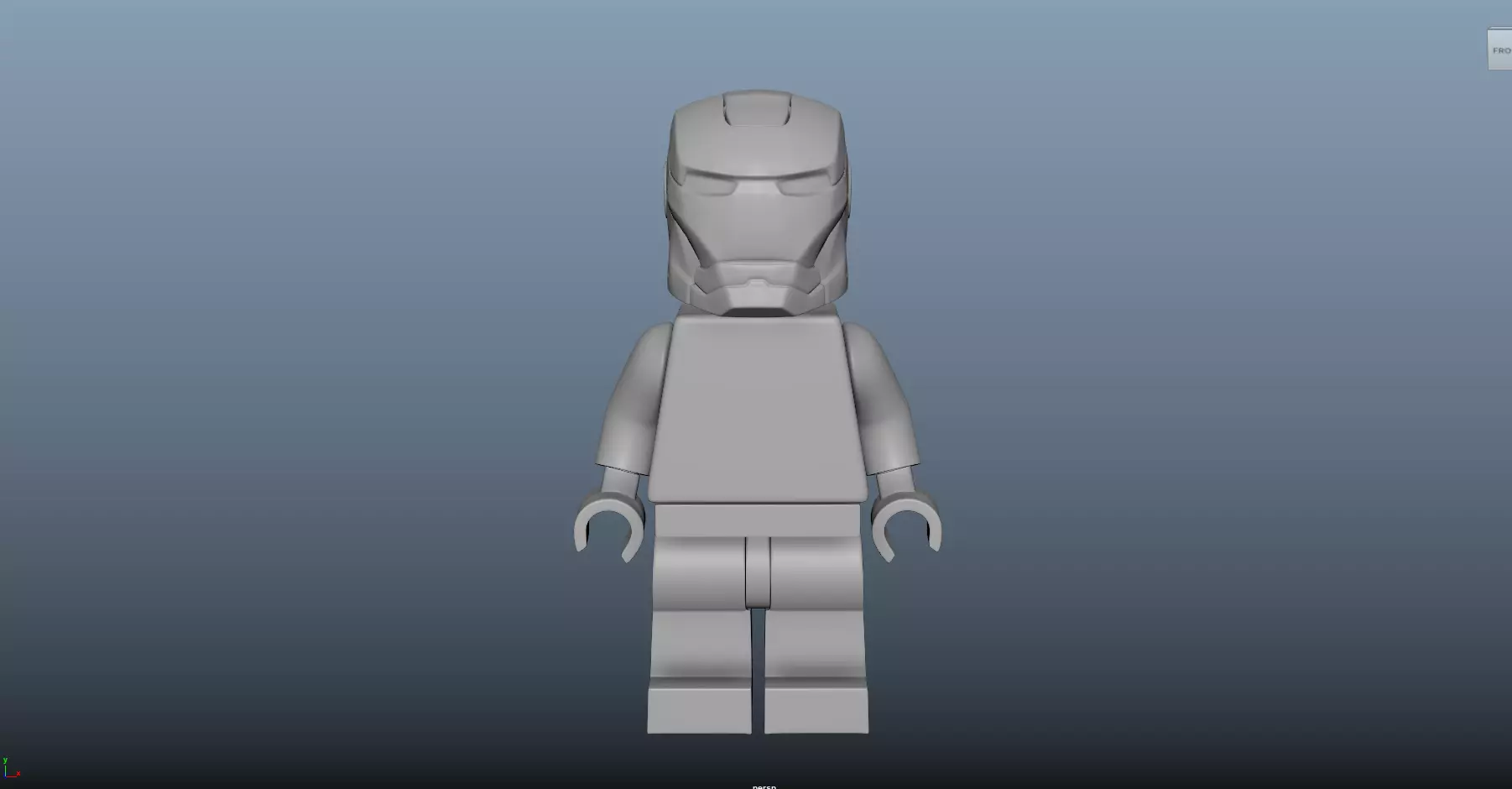 Lego - IronMan - Avengers 3D print model_7