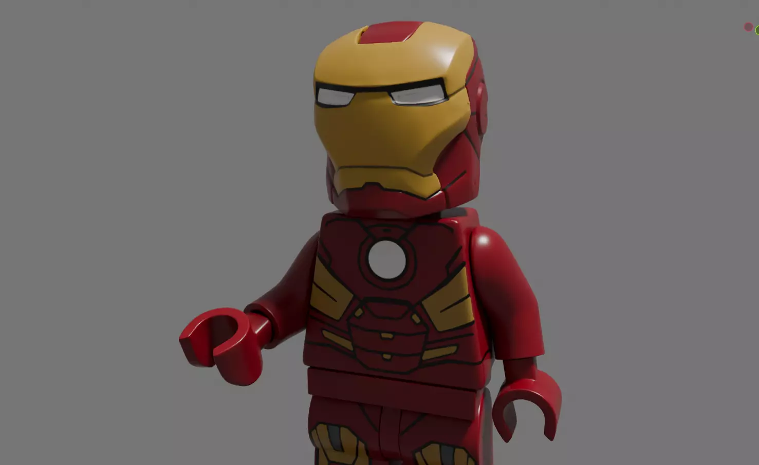 Lego - IronMan - Avengers 3D print model_2