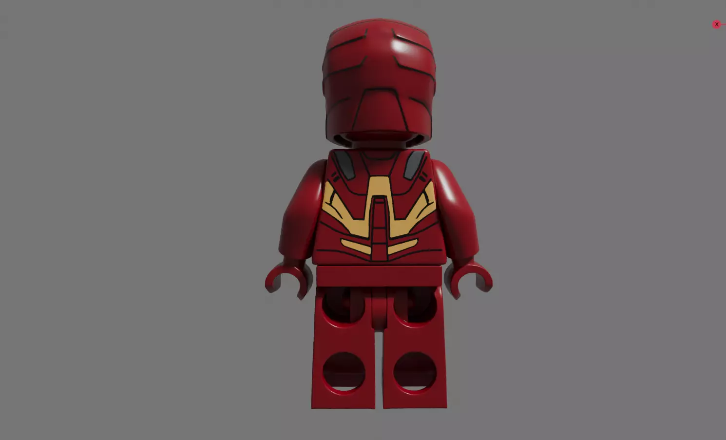 Lego - IronMan - Avengers 3D print model_4