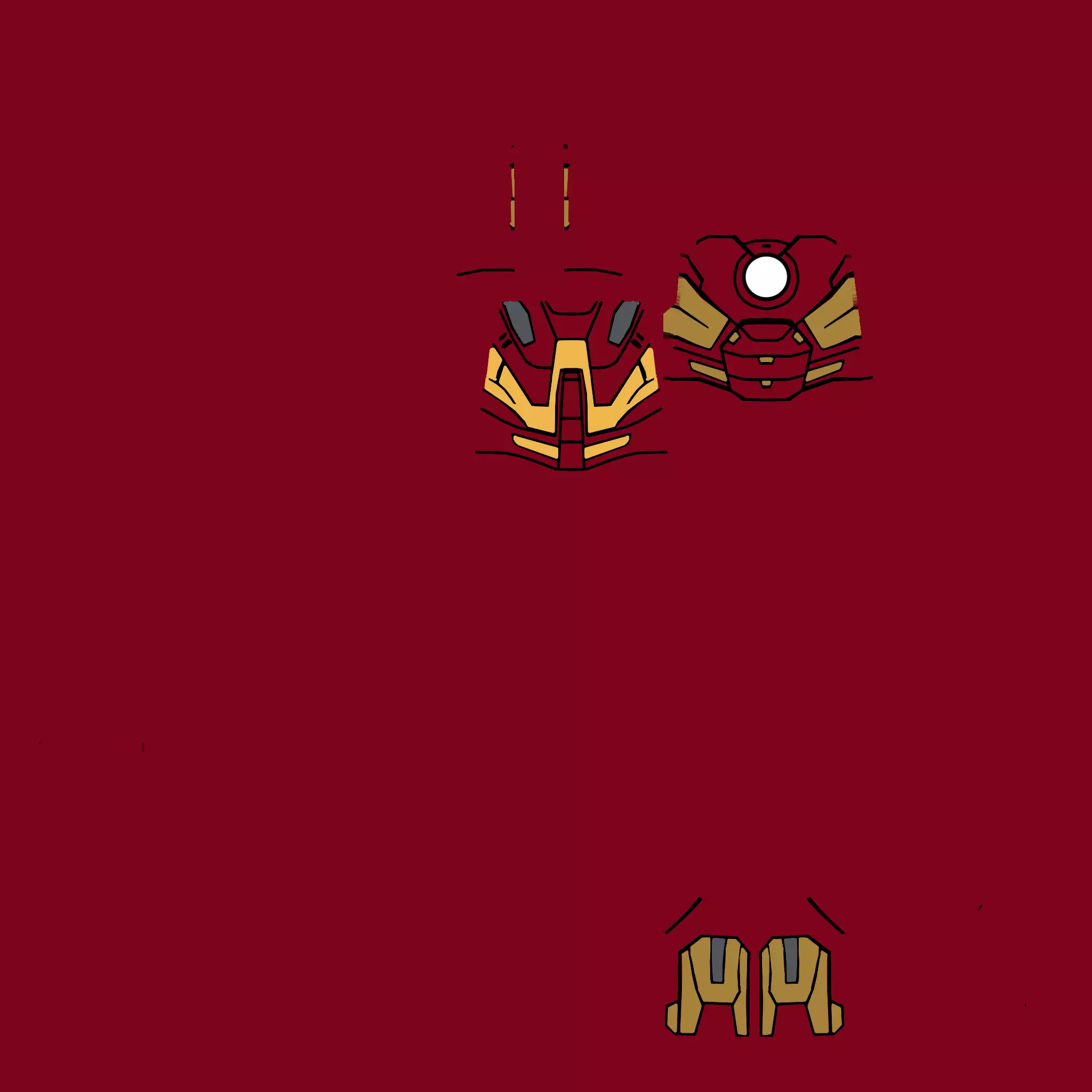 Lego - IronMan - Avengers 3D print model_15