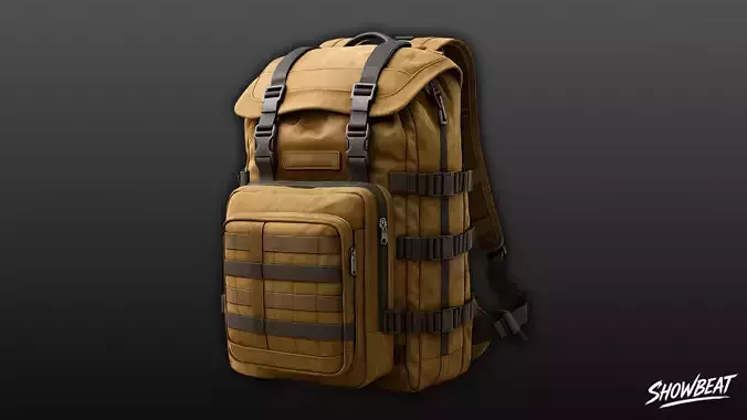 Tan Field Backpack