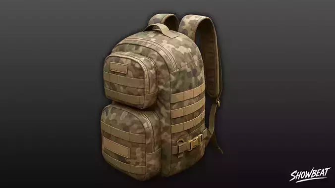 Woodland Camo Backpack