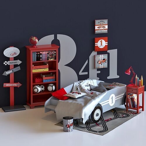 Chambre Du Pilote 2 3D model
