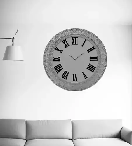 Wall clock 60 cm