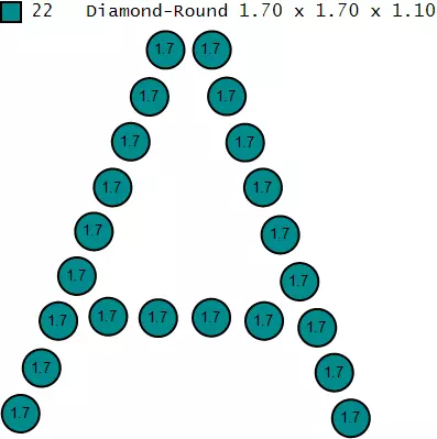 A ALPAHBETS PENDANT 3D PRINTABLE MODEL 3D print model_6