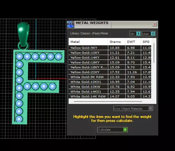 F ALPAHBETS PENDANT 3D PRINTABLE MODEL 3D print model_7