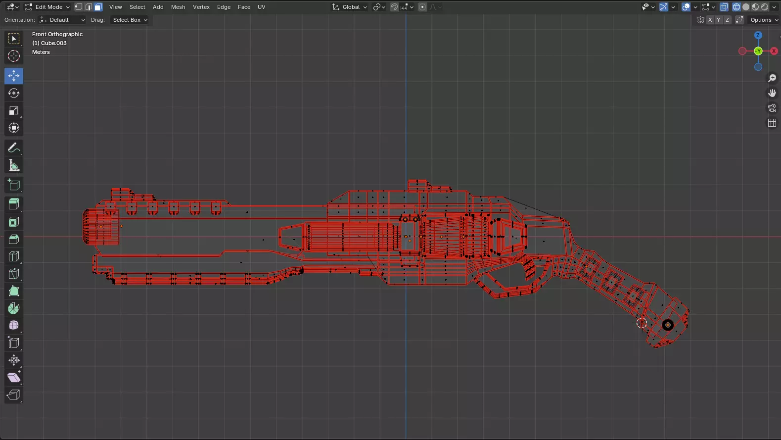 Astra 7 Blaster Gun Model 3D model_2