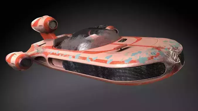 Star Wars X-34 Landspeeder luk howercraft