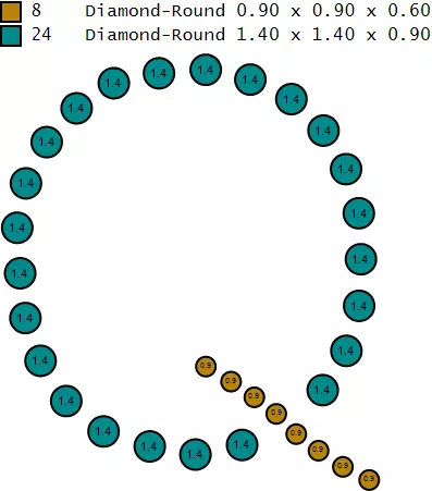 Q ALPAHBETS PENDANT   3D PRINTABLE MODEL  3D print model_6