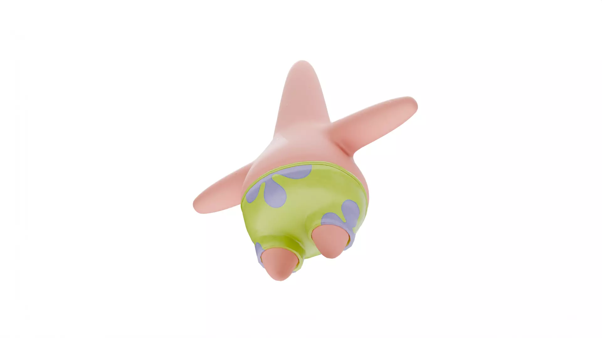 Patrick Star - SpongeBob Low-poly 3D model_7