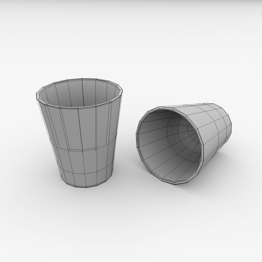Shot Glass 3D model_4