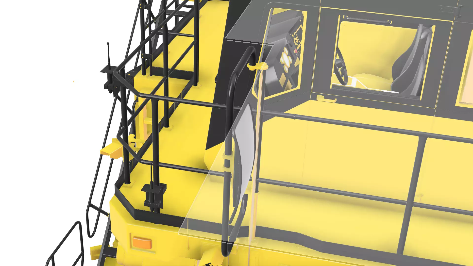 Mining truck 980e-5s 3D print model_12