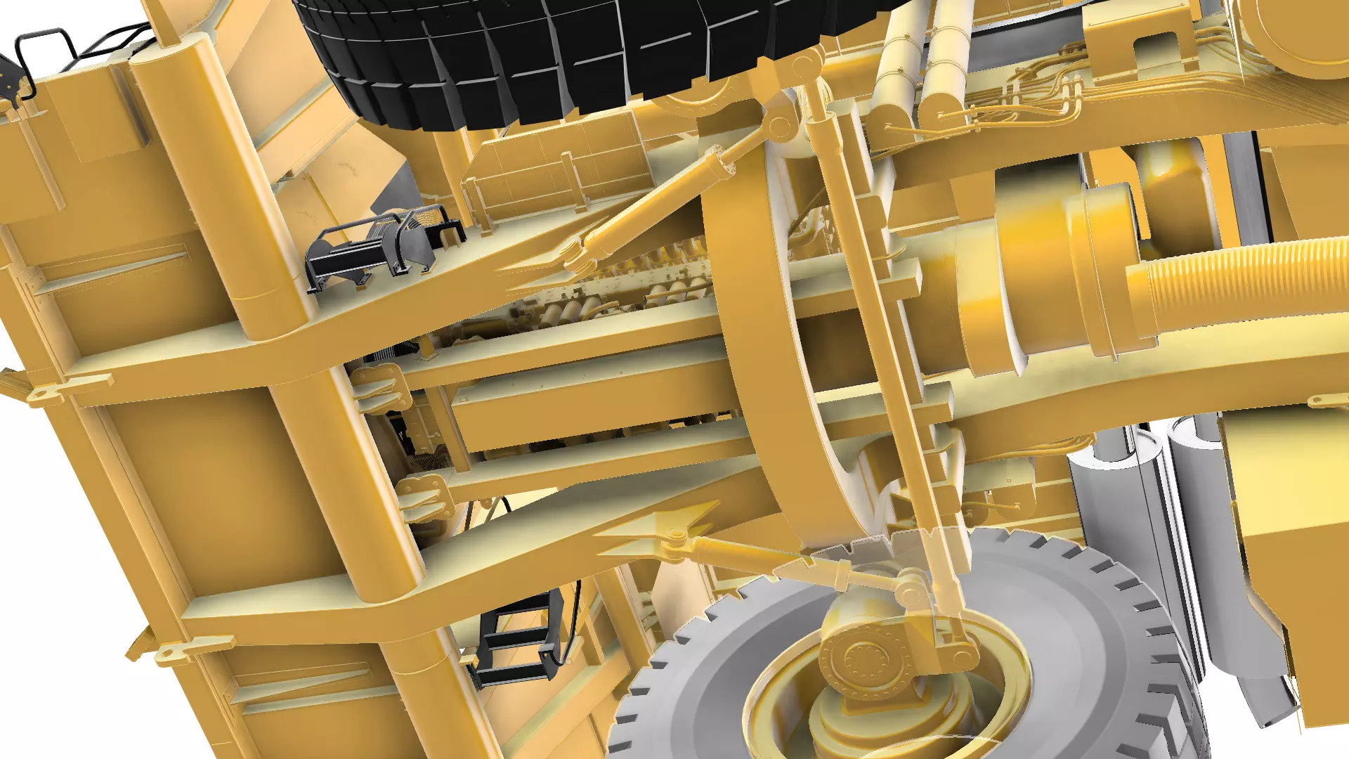 Mining truck 980e-5s 3D print model_11