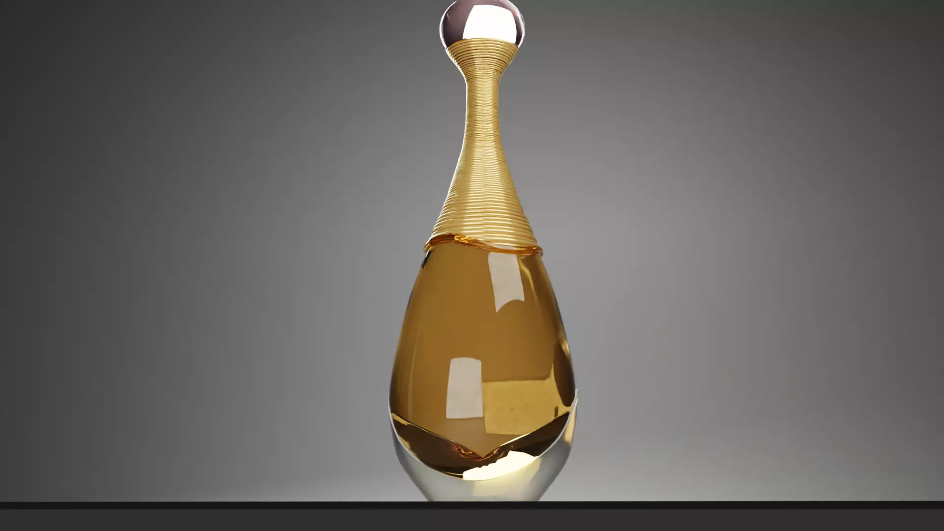 Christian Dior Jadore Infinissime Perfume Bottle 3D Model 3D model_4