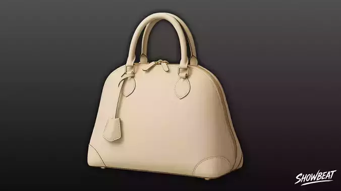 Off White Classic Shoulder Bag Low-poly 3D model