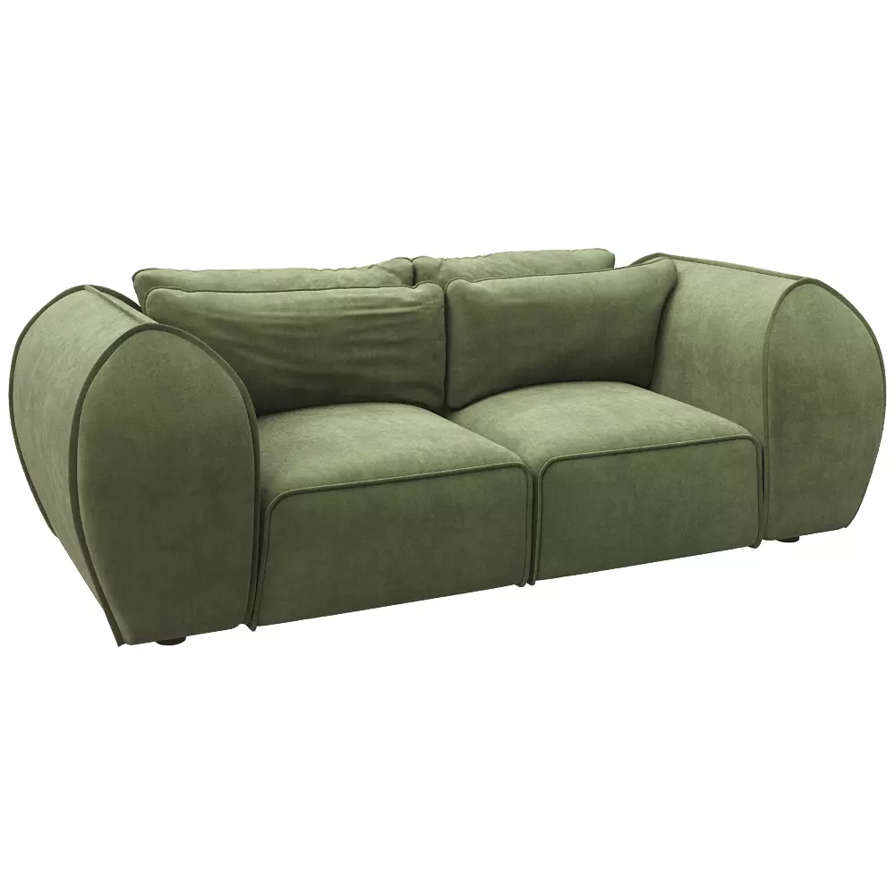 Sofa Passion Low-poly 3D model