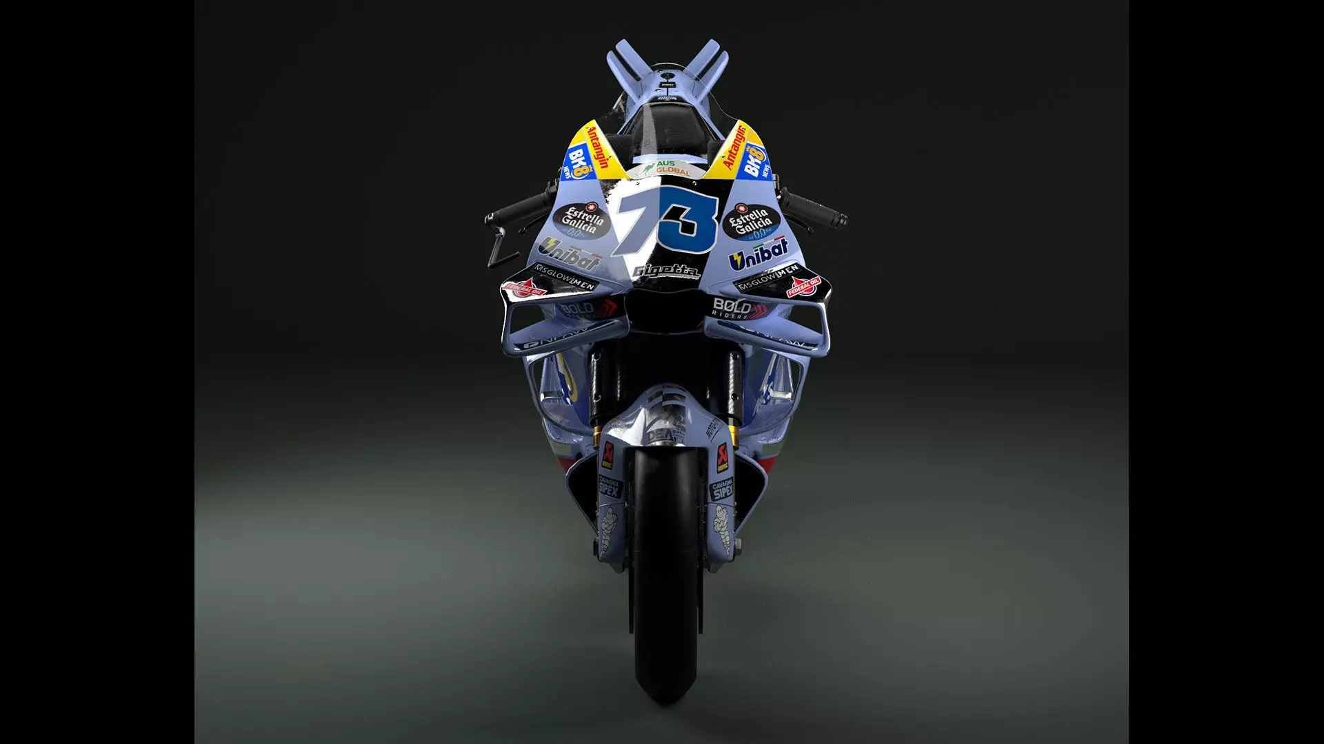MotoGP Greseni Ducati Low-poly 3D model_4