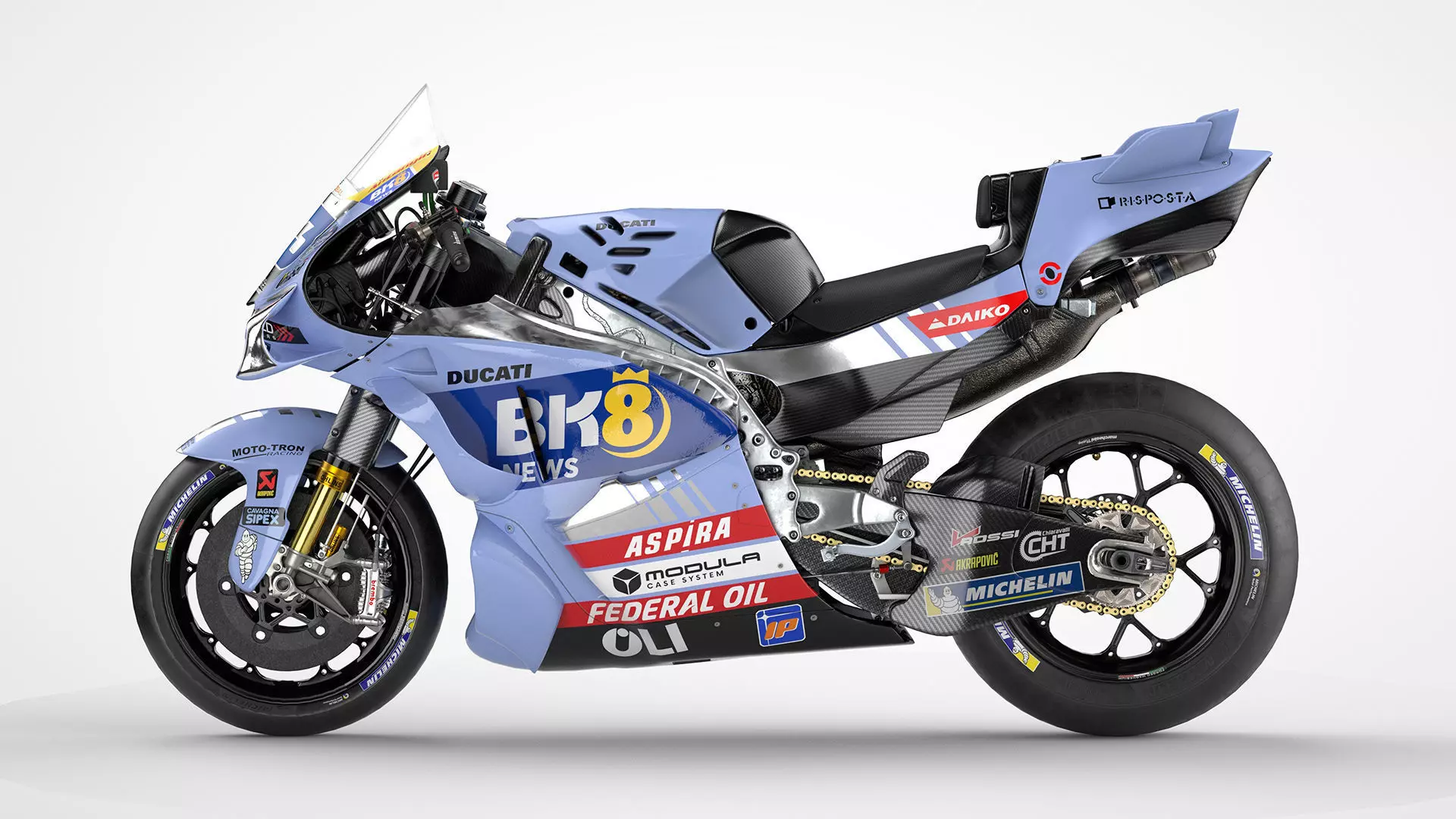 MotoGP Greseni Ducati Low-poly 3D model_2