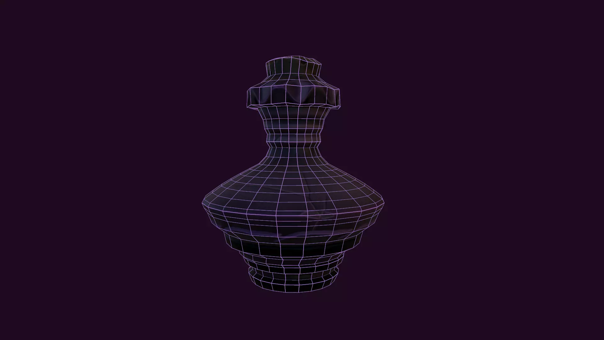 Potion Bottle low-poly Low-poly 3D model_2