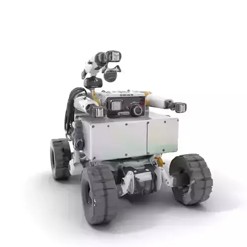 Future Explorer Rover model pack Low-poly 3D model