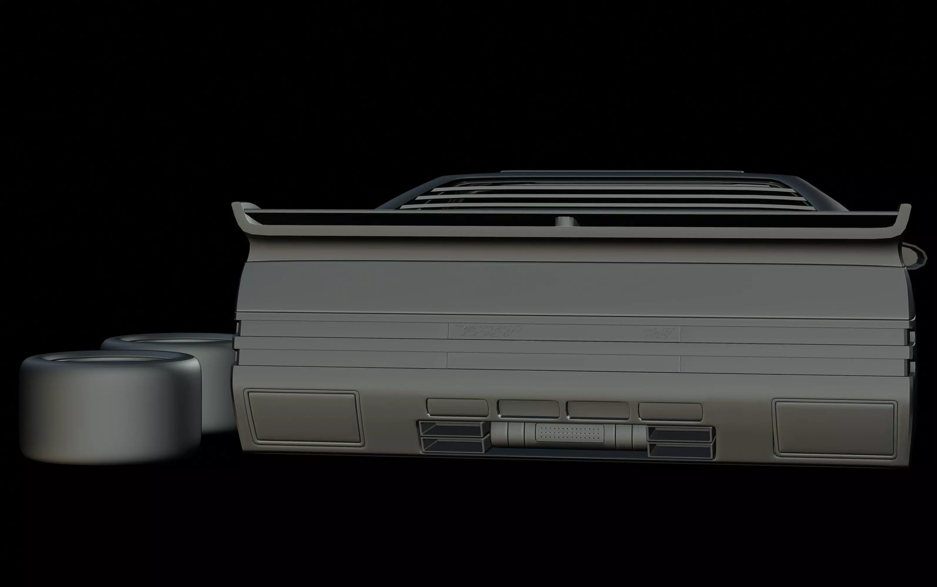 Vector W8 Twin Turbo 1993 3D print model_3