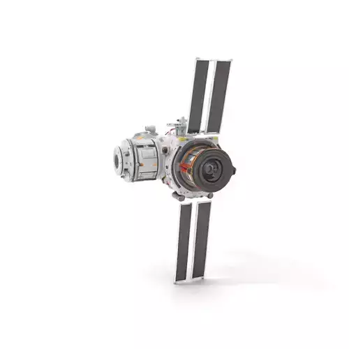 Futuristic Spacecraft model pack Low-poly 3D model