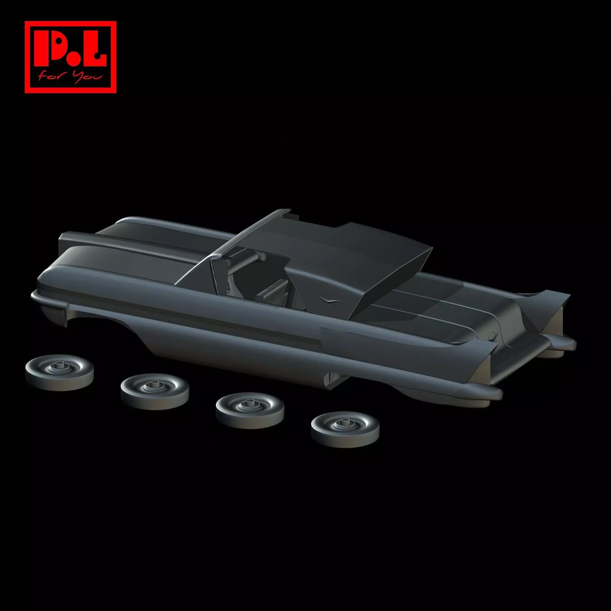 Packard Predictor 1956 3D print model_2