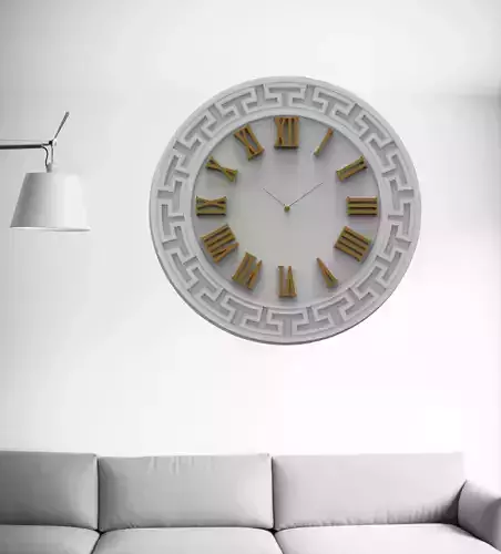 Versace 60cm Wall Clock