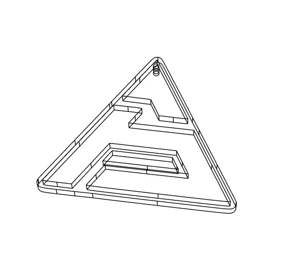 KEYCHAIN CS2 - SAW 3D print model_1