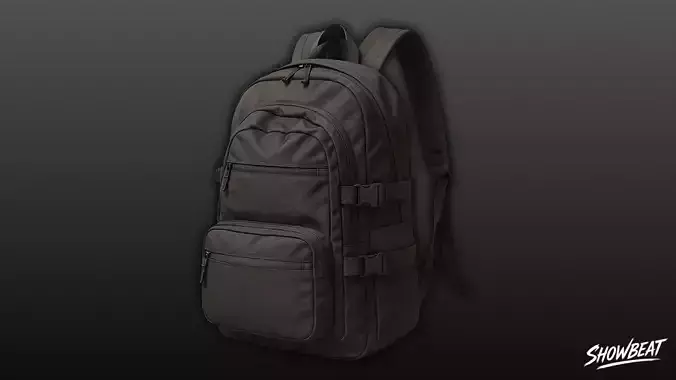 Black Utility Backpack
