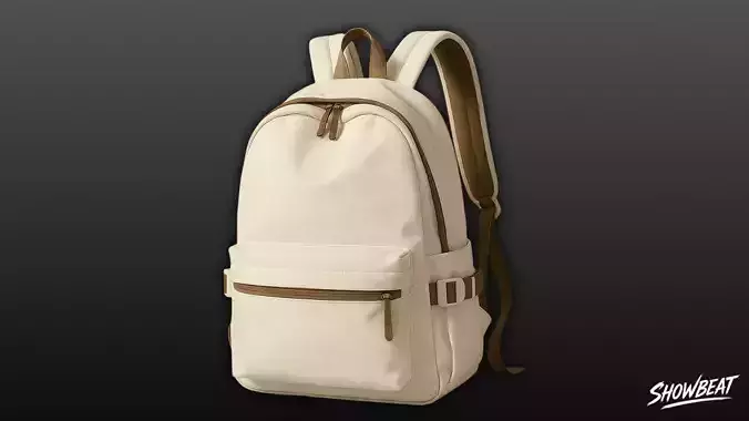 Ivory Brown Backpack