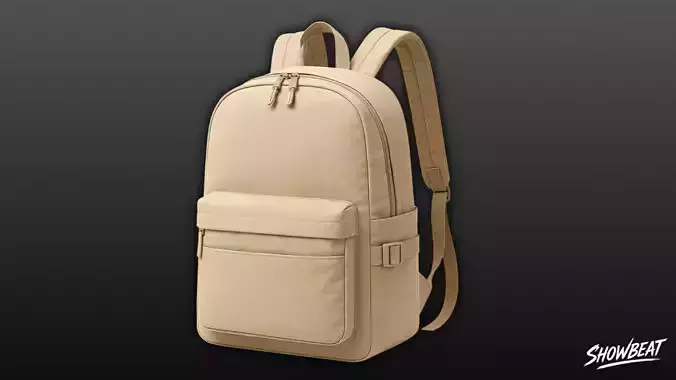 Taupe Casual Backpack