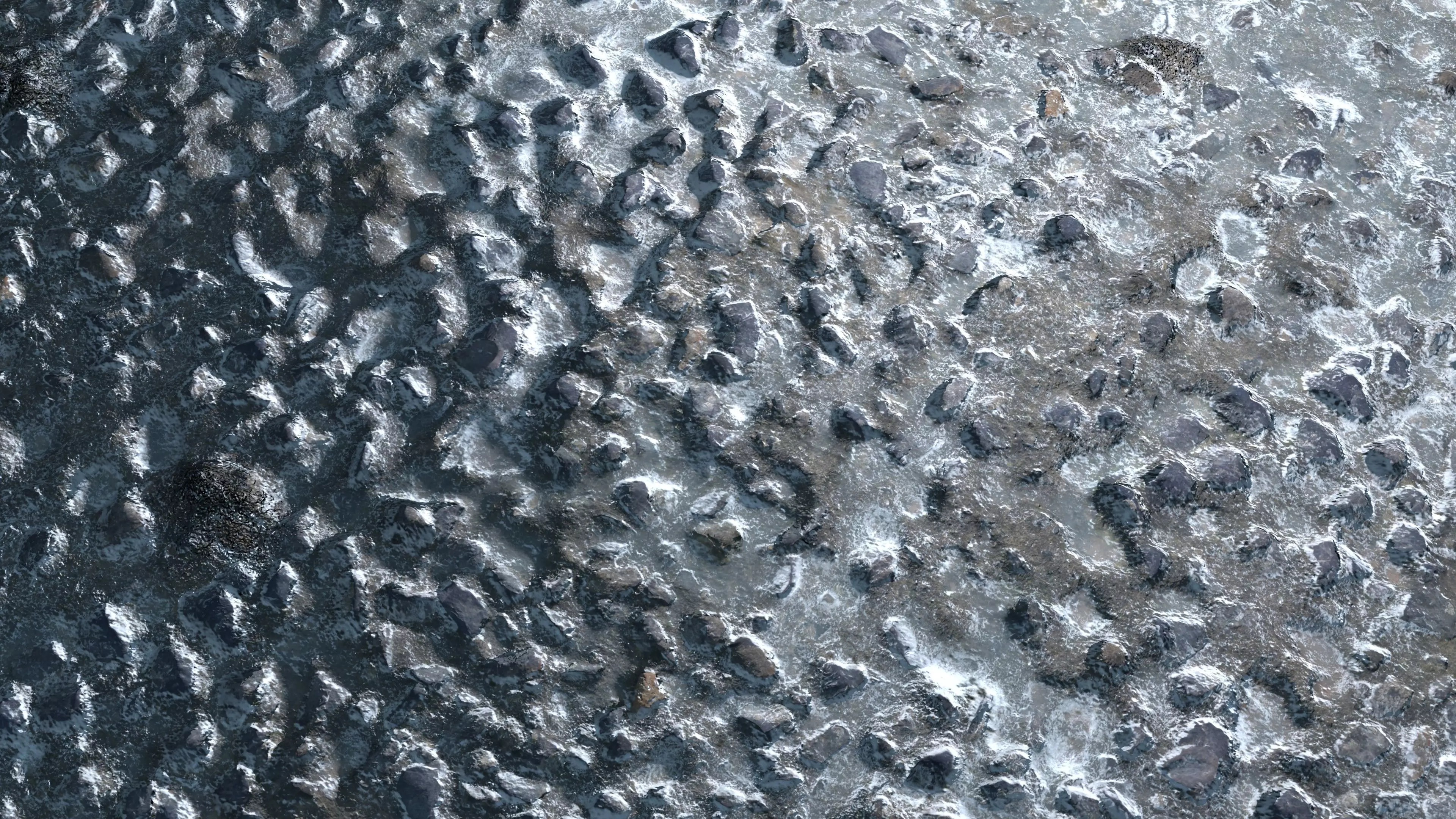 Icy Road PBR Texture Texture_7