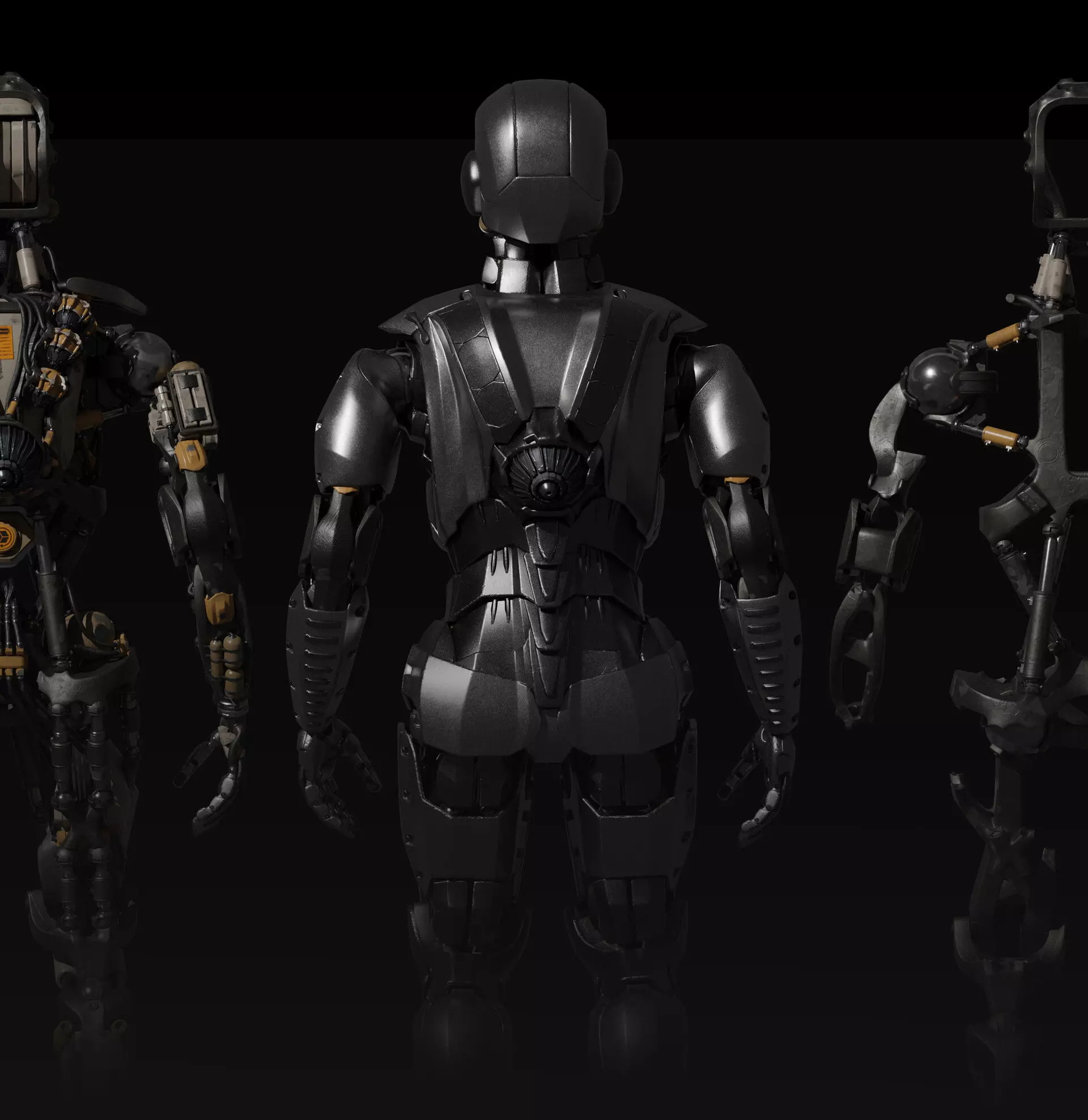 Robot Sci-Fi 3D model_3