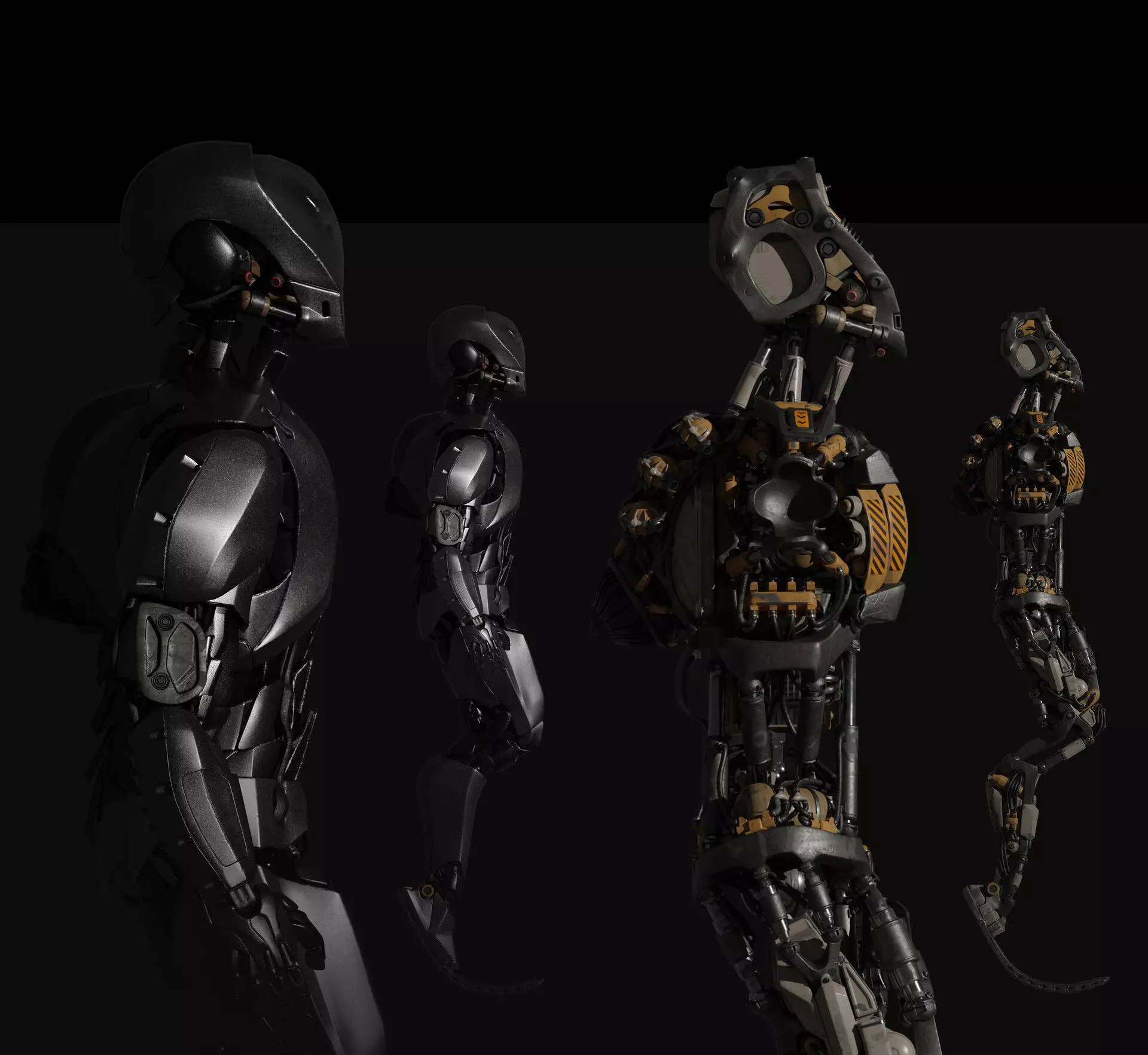 Robot Sci-Fi 3D model_4