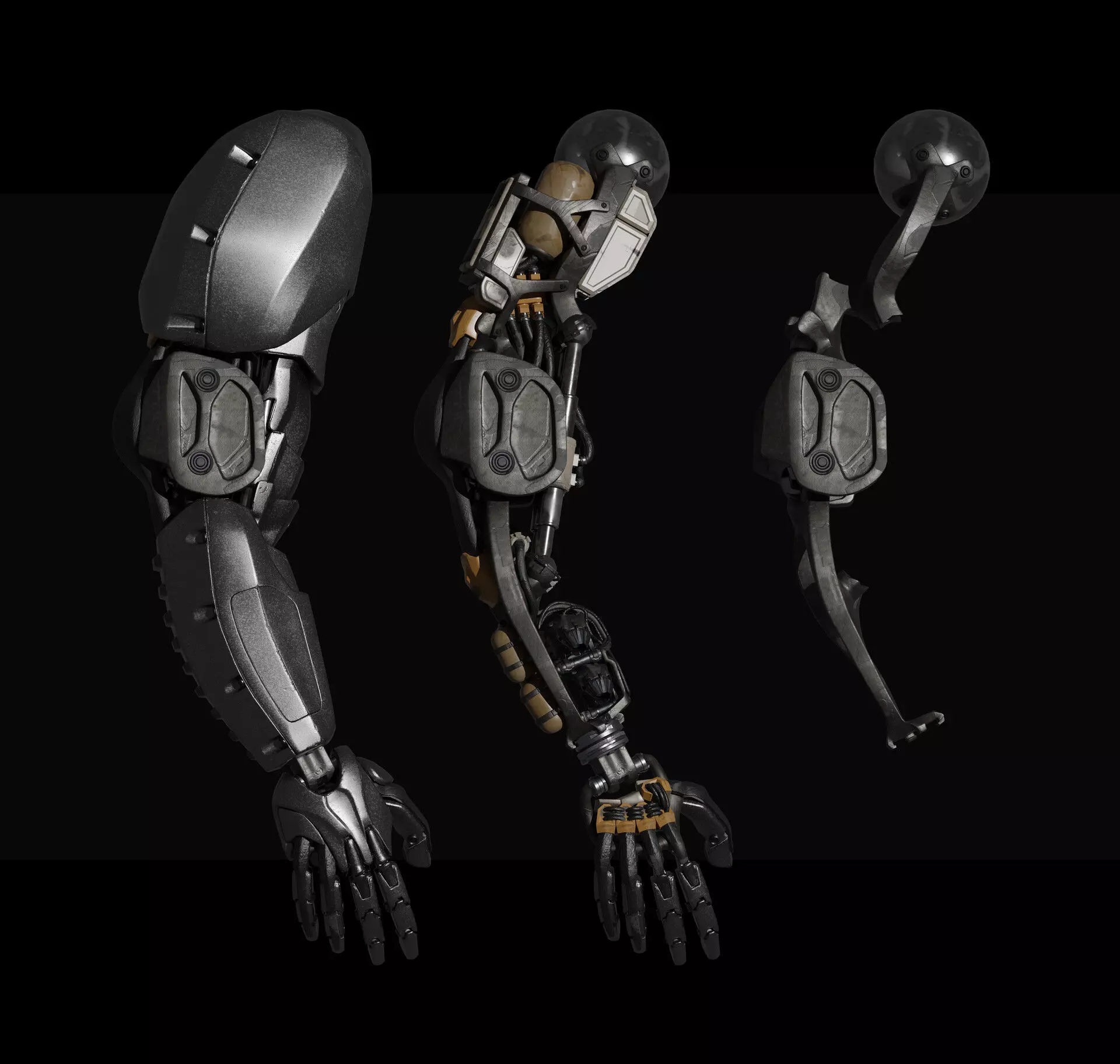Robot Sci-Fi 3D model_5